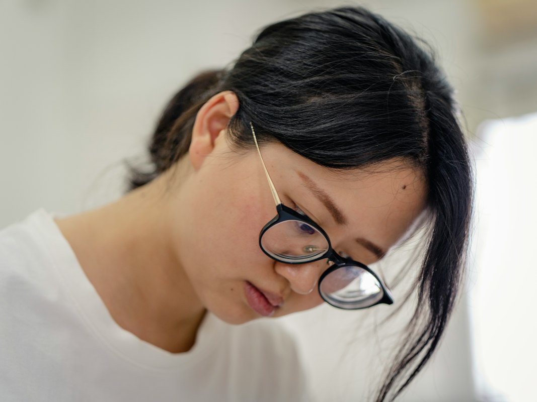 Eye strain relief exercises demonstration